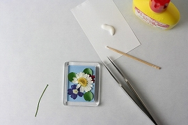押し花押花おしばなキット作品材料簡単リハビリマグネット
